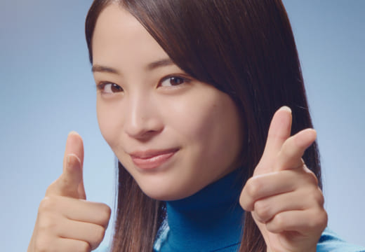 広瀬すず、ドアップで狙い撃ち！めちゃキュートやん…【コンタック新CM／画像・動画】