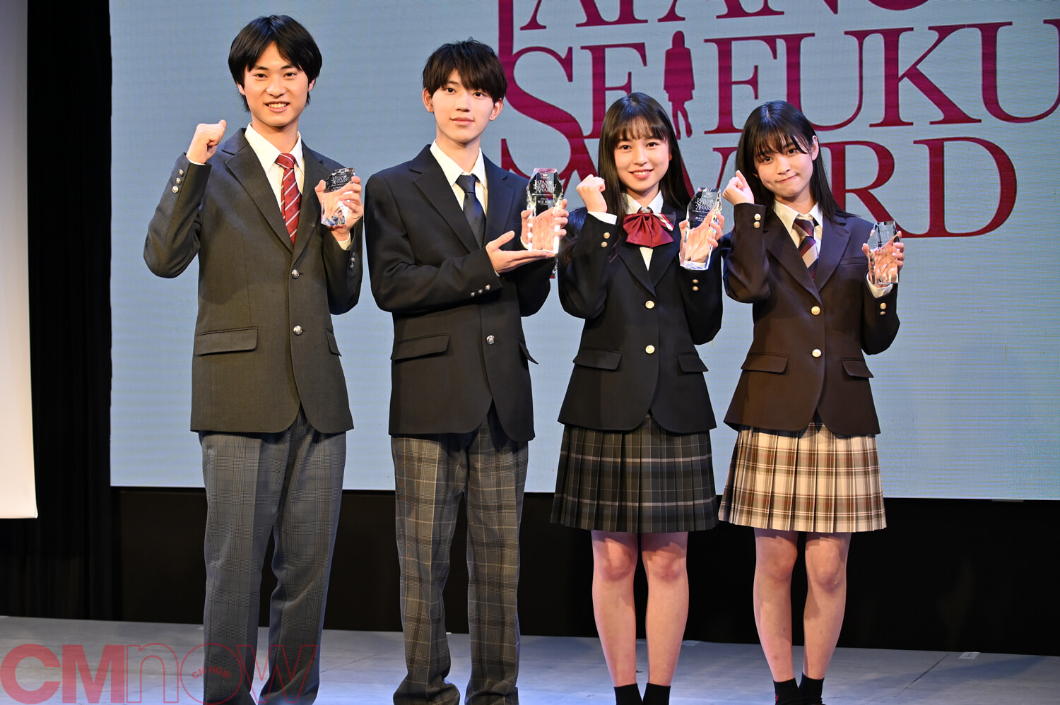 今、日本一制服が似合う男女を決めるコンテスト「第9回日本制服アワード」グランプリ受賞者発表！