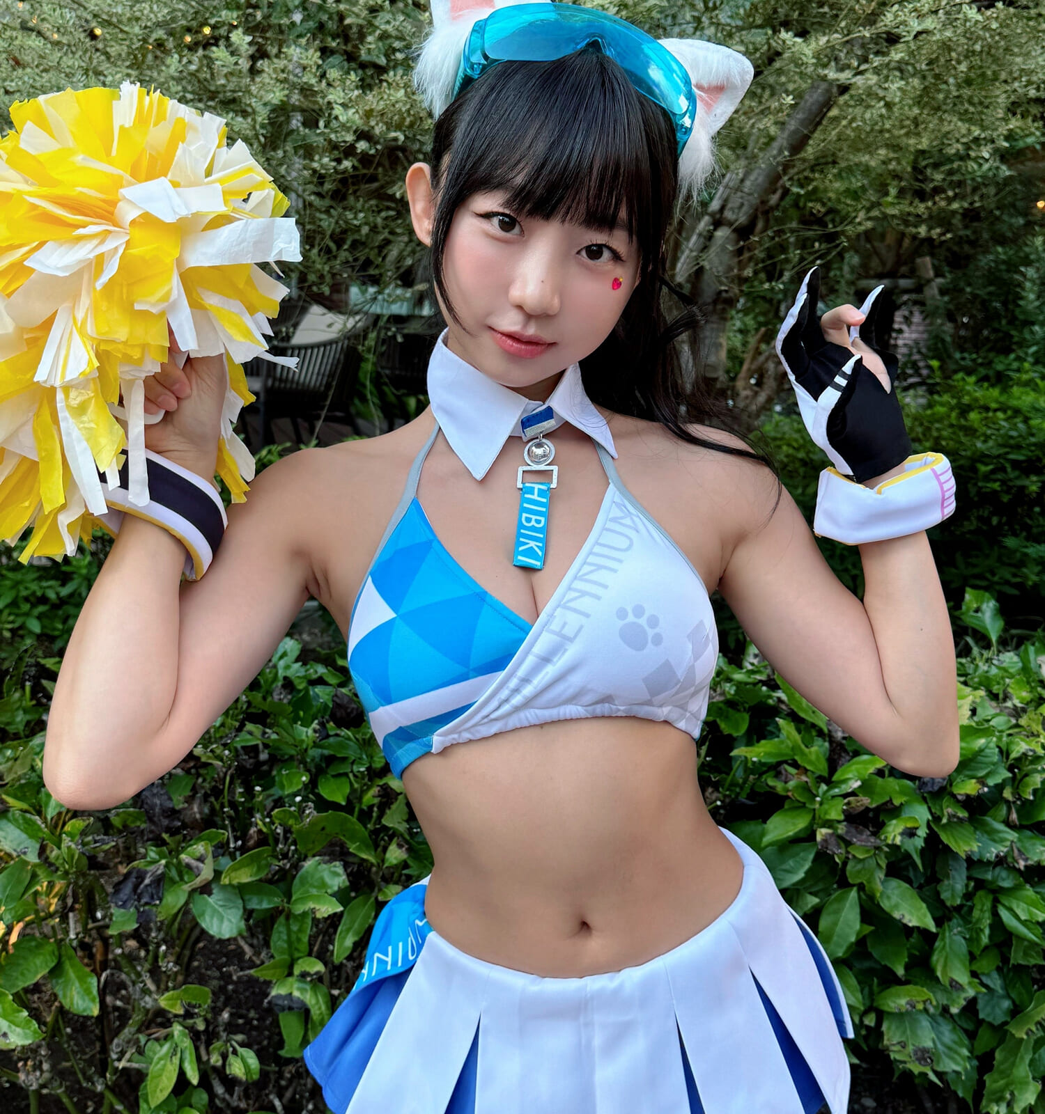 【2025夏コミケ】韓国グラドルのピョ・ウンジが魅せた！「ブルーアーカイブ」ヒビキのコスプレに釘付け