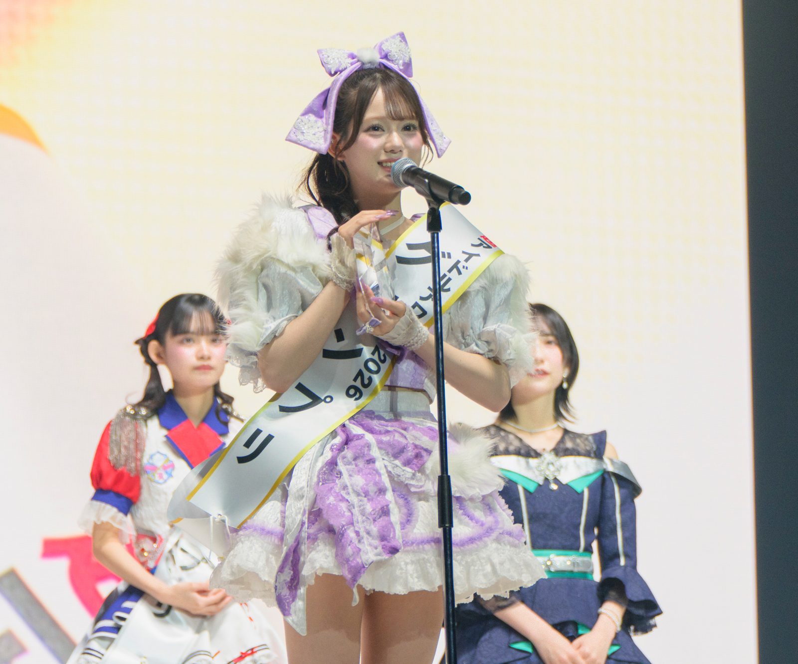 真白美央、グランプリの風格。ここはまだ序章、女の子たちに勇気とか希望を与えられる存在になりたい。＜超アイドルアワード2026＞